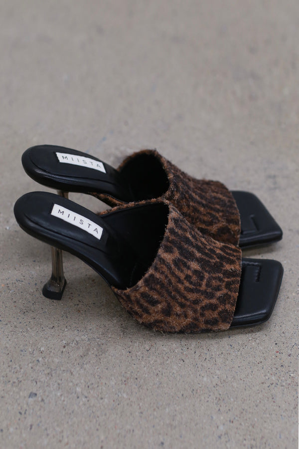 Miista Miri Animal Print/Red Mule Slippers MST-MI_5647-BROWN (MI_5646)